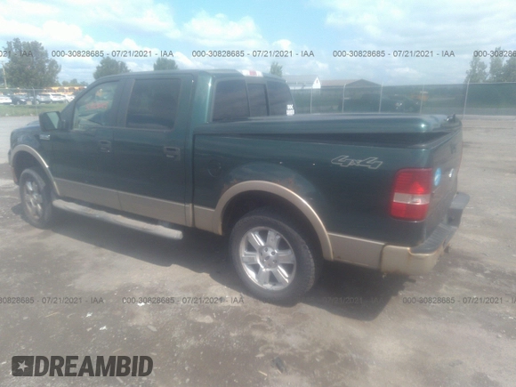 2008 Ford F-150 XLT with VIN 1FTPW14568FA83628, listed as a IAAI auction lot 30828685 with 120,920 mi miles and . Bid and sale history available at DreamBid. Image 3.