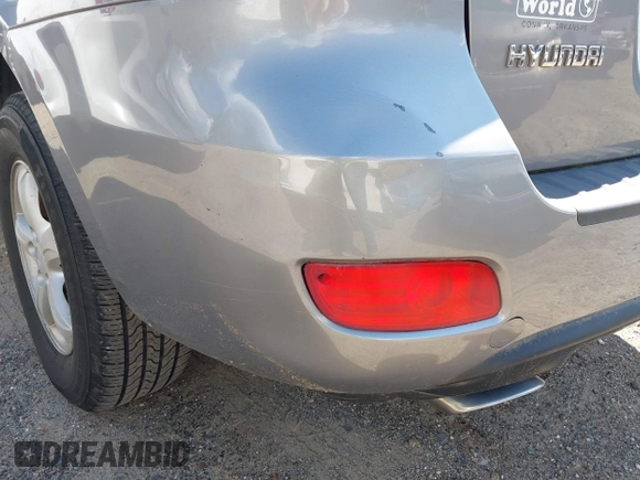 2007 Hyundai Santa Fe GLS with VIN 5NMSG13D67H120906, listed as a IAAI auction lot 42595287 with 153,951 mi miles and . Bid and sale history available at DreamBid. Image 11.