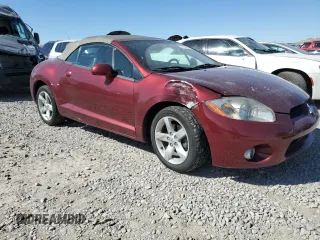 2007 Mitsubishi Eclipse GS with VIN 4A3AL25F47E049247, listed as a Copart auction lot 72284864 with 82,456 mi miles and Salvage Title. Bid and sale history available at carsss.com. Image 4.