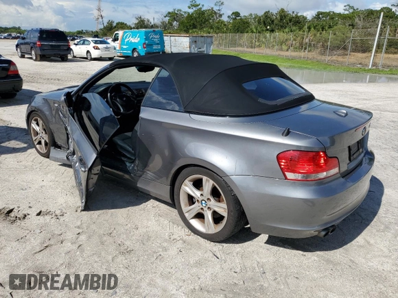 2010 BMW 1 Series 128i with VIN WBAUL7C53AVJ77586, listed as a Copart auction lot 65931574 with 125,025 mi miles and Non repairable. Bid and sale history available at DreamBid. Image 2.