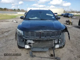 2021 Jeep Compass 80th Anniversary with VIN 3C4NJCEB3MT553247, listed as a Copart auction lot 44465515 with 90,627 mi miles and Salvage Title. Bid and sale history available at carsss.com. Image 5.
