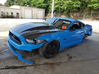 2017 Ford Mustang GT with VIN 1FA6P8CF1H5213662, listed as a Copart auction lot 56971625 with 83,316 mi miles and Salvage title. Bid and sale history available at DreamBid. Image 1.