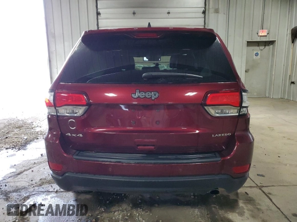 2021 Jeep Grand Cherokee Laredo E with VIN 1C4RJFAG3MC516151, listed as a Copart auction lot 57506595 with 22,123 mi miles and Clean title. Bid and sale history available at DreamBid. Image 6.