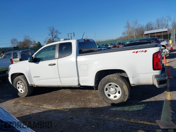 2019 Chevrolet Colorado 4WD Work Truck z VIN 1GCHTBEA3K1233097, wystawiony jako IAAI lot #41667849 z przebiegiem 107 720 mil mil oraz . Historia ofert i sprzedaży dostępna na DreamBid. Obrazek 14.