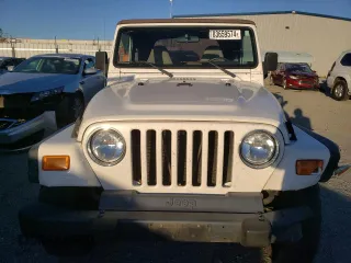 2002 Jeep Wrangler SE with VIN 1J4FA29P82P756330, listed as a Copart auction lot 83659574 with 156,901 mi miles and Salvage Title. Bid and sale history available at DreamBid. Image 5.
