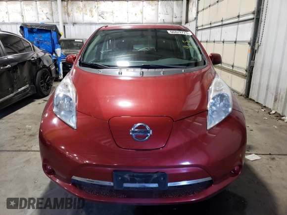 2015 Nissan LEAF SV with VIN 1N4AZ0CP3FC308330, listed as a Copart auction lot 66829723 with 97,130 mi miles. Bid and sale history available at carsss.com. Image 5.