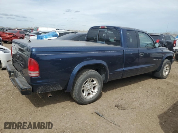2002 Dodge Dakota Sport with VIN 1B7GL32X12S716897, listed as a Copart auction lot 54347825 with 85,820 mi miles and Clean Title. Bid and sale history available at carsss.com. Image 3.