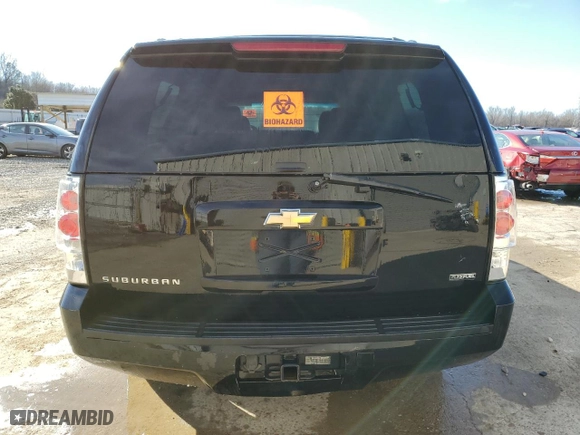 2007 Chevrolet Suburban LT with VIN 1GNFC16017R362303, listed as a Copart auction lot 42450955 with 250,477 mi miles and Salvage Title. Bid and sale history available at carsss.com. Image 6.