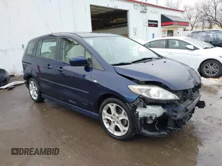 2009 Mazda 5 Sport with VIN JM1CR29L890356690, listed as a IAAI auction lot 41169351 with 118,582 mi miles and . Bid and sale history available at DreamBid. Image 1.