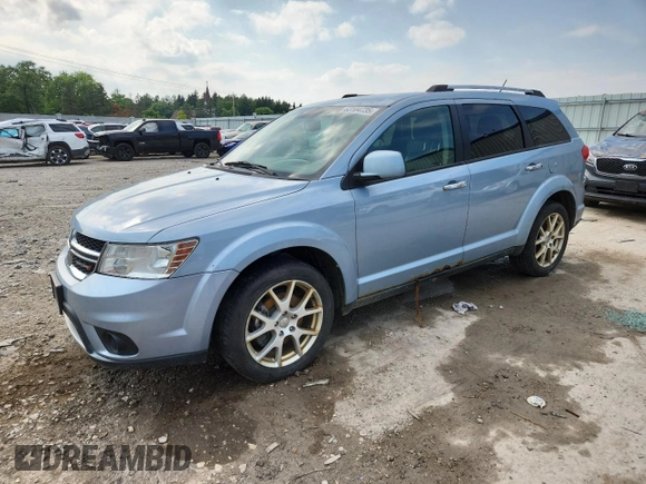 2013 Dodge Journey Crew with VIN 3C4PDCDG3DT634486, listed as a Copart auction lot 63104735 with 241,498 mi miles and Non repairable. Bid and sale history available at DreamBid. Image 1.