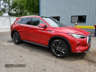 2022 Infiniti QX50 AUTOGRAPH with VIN 3PCAJ5DB6NF113745, listed as a Copart auction lot 56152653 with 12,511 mi miles. Bid and sale history available at carsss.com. Image 4.