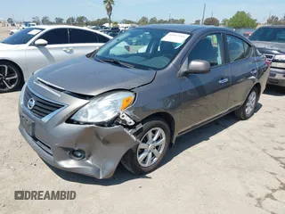 2012 Nissan Versa SV with VIN 3N1CN7AP4CL835712, listed as a IAAI auction lot 41993116 with 125,735 mi miles and . Bid and sale history available at DreamBid. Image 2.