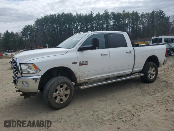 2015 Ram 2500 Big Horn with VIN 3C6UR5DJ0FG697348, listed as a Copart auction lot 54125435 with 128,392 mi miles and Clean title. Bid and sale history available at DreamBid. Image 1.