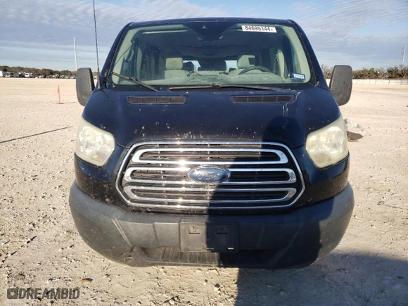 2015 Ford Transit Wagon XL with VIN 1FBZX2ZM5FKA16491, listed as a Copart auction lot 84695144 with 172,568 mi miles and Salvage Title. Bid and sale history available at carsss.com. Image 5.