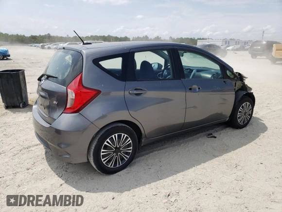 2017 Nissan Note SV with VIN 3N1CE2CP9HL362557, listed as a Copart auction lot 54840585 with 135,260 mi miles and Salvage Title. Bid and sale history available at DreamBid. Image 3.