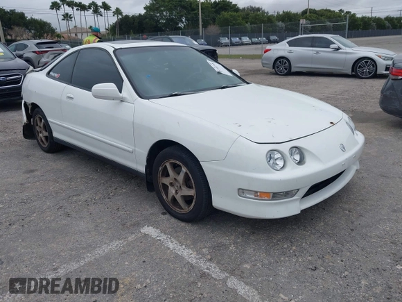 1999 Acura Integra GS-R with VIN JH4DC2395XS001737, listed as a IAAI auction lot 41398768 with 224,936 mi miles. Bid and sale history available at carsss.com. Image 1.