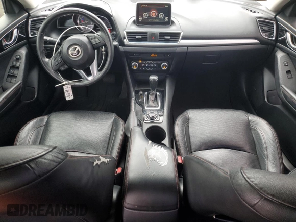 2014 Mazda 3 S Grand Touring with VIN JM1BM1W35E1155875, listed as a Copart auction lot 45659875 with 169,837 mi miles and Salvage Title. Bid and sale history available at DreamBid. Image 8.