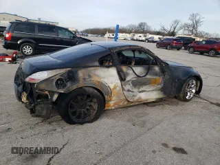 2003 Nissan 350Z Touring with VIN JN1AZ34E03T017128, listed as a Copart auction lot 48060195 with 0 mi miles and Salvage Title. Bid and sale history available at carsss.com. Image 3.