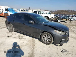 2014 Mazda 3 i Sport with VIN JM1BM1U75E1121862, listed as a Copart auction lot 44687015 with 194,473 mi miles and Salvage Title. Bid and sale history available at DreamBid. Image 4.