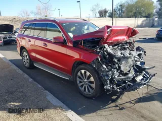 2019 Mercedes-Benz GLS with VIN 4JGDF6EE0KB232592, listed as a IAAI auction lot 41626484 with 1 mi miles. Bid and sale history available at carsss.com. Image 1.