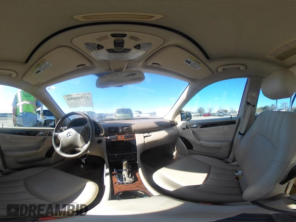2007 Mercedes-Benz C 280 Luxury with VIN WDBRF92H87F909607, listed as a IAAI auction lot 41808604 with 235,520 mi miles and . Bid and sale history available at DreamBid. Image 18.