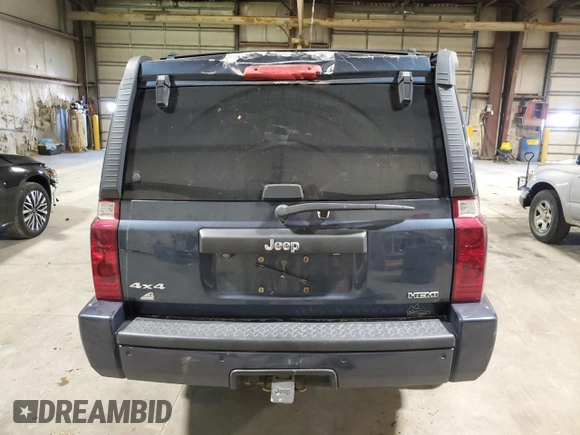 2010 Jeep Commander Sport with VIN 1J4RG4GT7AC113206, listed as a Copart auction lot 56103825 with 174,306 mi miles and Salvage title. Bid and sale history available at DreamBid. Image 6.