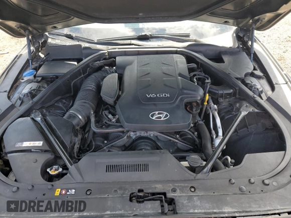 2015 Hyundai Genesis 3.8L with VIN KMHGN4JE7FU084770, listed as a Copart auction lot 50250765 with Not Provided miles and Salvage Title. Bid and sale history available at DreamBid. Image 11.