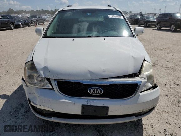 2014 Kia Sedona LX with VIN KNDMG4C7XE6568984, listed as a Copart auction lot 72387984 with 212,145 mi miles and Salvage Title. Bid and sale history available at carsss.com. Image 5.