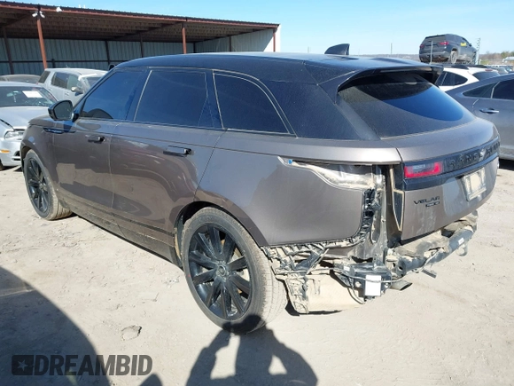 2019 Land Rover Range Rover Velar R-Dynamic SE with VIN SALYL2EVXKA799298, listed as a IAAI auction lot 41690682 with 113,540 mi miles and . Bid and sale history available at DreamBid. Image 3.