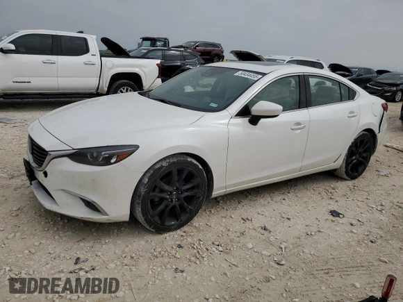 2016 Mazda 6 i Grand Touring with VIN JM1GJ1W52G1470975, listed as a Copart auction lot 50434455 with 116,788 mi miles and Clean Title. Bid and sale history available at DreamBid. Image 1.