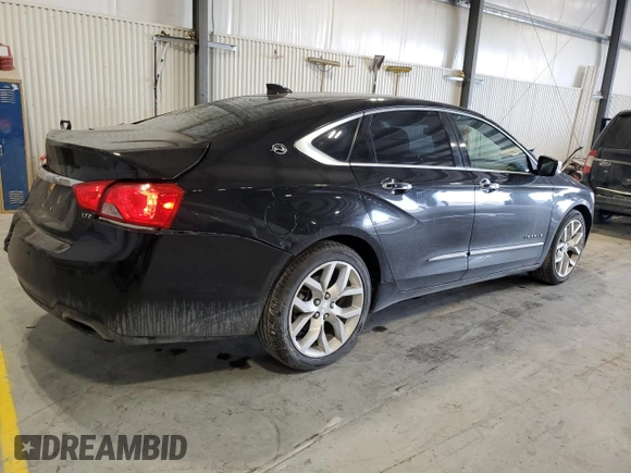 2015 Chevrolet Impala LTZ with VIN 2G1155SLXF9128621, listed as a Copart auction lot 44019405 with 137,536 mi miles and Clean Title. Bid and sale history available at DreamBid. Image 3.