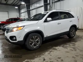 2011 Kia Sorento LX with VIN 5XYKTDA20BG167379, listed as a Copart auction lot 49333405 with 168,330 mi miles and Salvage Title. Bid and sale history available at carsss.com. Image 1.