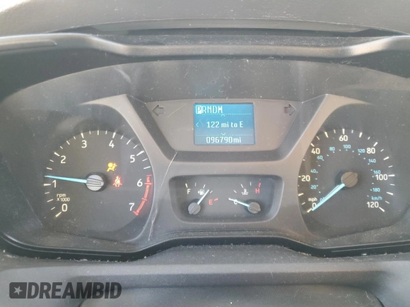 2018 Ford Transit z VIN 1FTYR2XG9JKA17313, wystawiony jako Copart lot #46813815 z przebiegiem 96 790 mil mil oraz Szkoda całkowita • Salvage title. Historia ofert i sprzedaży dostępna na DreamBid. Obrazek 9.