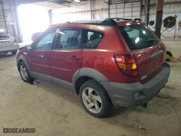 2003 Pontiac Vibe with VIN 5Y2SM62883Z414081, listed as a Copart auction lot 47938844 with 123,827 mi miles and Salvage Title. Bid and sale history available at carsss.com. Image 2.