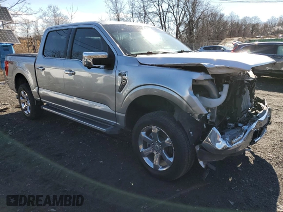 2023 Ford F-150 XL with VIN 1FTFW1E83PFC67461, listed as a Copart auction lot 47073955 with 10,498 mi miles and Salvage Title. Bid and sale history available at carsss.com. Image 4.