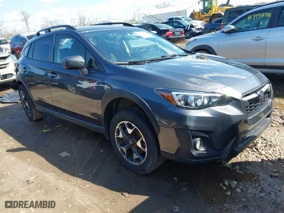 2020 Subaru Crosstrek Premium with VIN JF2GTAPC2L8245241, listed as a IAAI auction lot 42006581 with 99,410 mi miles. Bid and sale history available at carsss.com. Image 1.