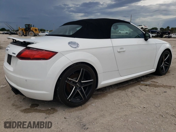 2018 Audi TT Roadster with VIN TRUT5CFV3J1012275, listed as a Copart auction lot 68512434 with 58,646 mi miles and Non repairable. Bid and sale history available at DreamBid. Image 3.