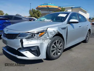 2019 Kia Optima LX with VIN 5XXGT4L3XKG355357, listed as a IAAI auction lot 41835587 with 70,802 mi miles. Bid and sale history available at carsss.com. Image 18.