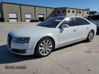 2016 Audi A8 L 3.0T with VIN WAU34AFD1GN002898, listed as a Copart auction lot 41924245 with 109,374 mi miles and Clean Title. Bid and sale history available at carsss.com. Image 1.