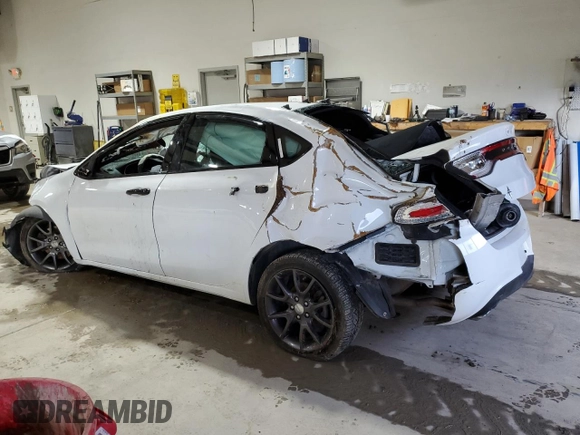 2015 Dodge Dart SXT with VIN 1C3CDFBB3FD406668, listed as a Copart auction lot 45358335 with 101,468 mi miles and Salvage Title. Bid and sale history available at carsss.com. Image 2.