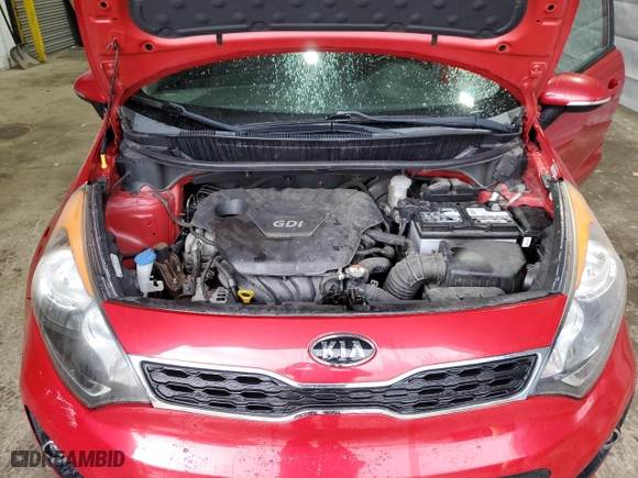 2014 Kia Rio SX with VIN KNADN5A38E6406165, listed as a Copart auction lot 53426755 with 94,374 mi miles and Clean Title. Bid and sale history available at carsss.com. Image 11.