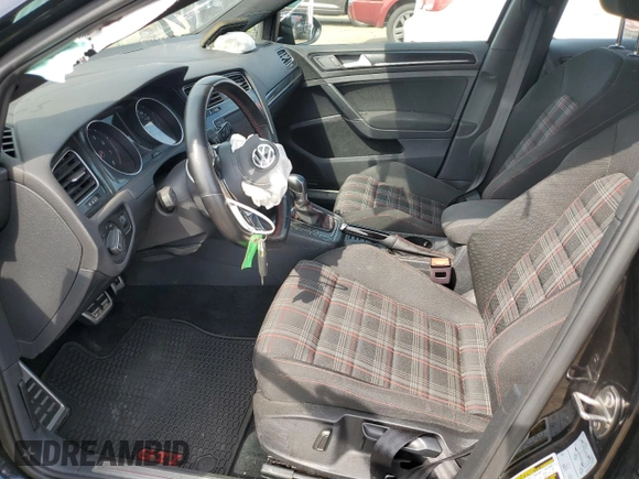 2017 Volkswagen GTI S with VIN 3VW4T7AU7HM067865, listed as a Copart auction lot 71718704 with 88,972 mi miles and Salvage Title. Bid and sale history available at DreamBid. Image 7.