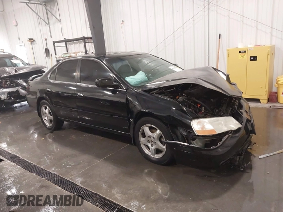 2003 Acura TL with VIN 19UUA56603A092119, listed as a IAAI auction lot 41695793 with 178,520 mi miles. Bid and sale history available at carsss.com. Image 1.