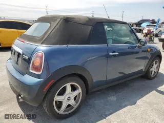 2009 MINI Cooper Convertible with VIN WMWMR33589TU96481, listed as a Copart auction lot 52785515 with 144,792 mi miles and Clean Title. Bid and sale history available at carsss.com. Image 3.