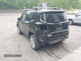 2017 Jeep Renegade Latitude with VIN ZACCJBBB3HPF65773, listed as a IAAI auction lot 42310165 with 142,698 mi miles and . Bid and sale history available at DreamBid. Image 3.