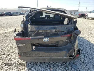 2020 Toyota Prius LE with VIN JTDL9RFU0L3019099, listed as a Copart auction lot 48380615 with 38,600 mi miles and Salvage Title. Bid and sale history available at DreamBid. Image 6.