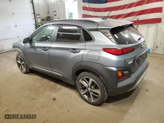 2018 Hyundai Kona Ultimate with VIN KM8K5CA5XJU168983, listed as a Copart auction lot 41512405 with 34,650 mi miles and Salvage Title. Bid and sale history available at carsss.com. Image 2.