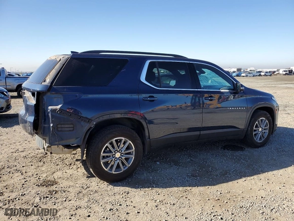 2023 Chevrolet Traverse LT Cloth with VIN 1GNERGKW1PJ173205, listed as a Copart auction lot 49812385 with 53,101 mi miles and Salvage Title. Bid and sale history available at carsss.com. Image 3.