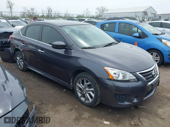 2014 Nissan Sentra SR with VIN 3N1AB7AP5EY282106, listed as a IAAI auction lot 42029280 with 76,514 mi miles and . Bid and sale history available at DreamBid. Image 1.