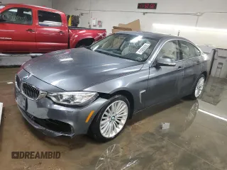 2015 BMW 4 Series 435i xDrive with VIN WBA4B3C51FD670000, listed as a Copart auction lot 50368955 with 75,880 mi miles and Salvage Title. Bid and sale history available at carsss.com. Image 1.
